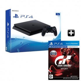 PS4 Slim 1TB + Gran Turismo Sport