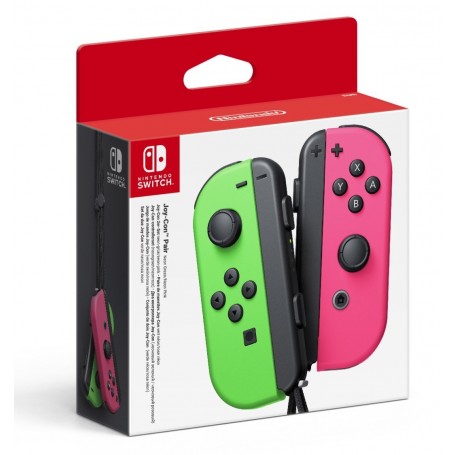 Набор 2 Контроллера Joy-Con (зелёный/розовый)