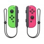 Набор 2 Контроллера Joy-Con (зелёный/розовый)