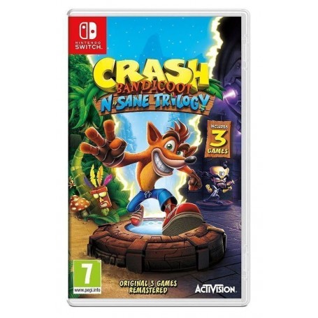 Crash Bandicoot N’sane Trilogy (Switch)
