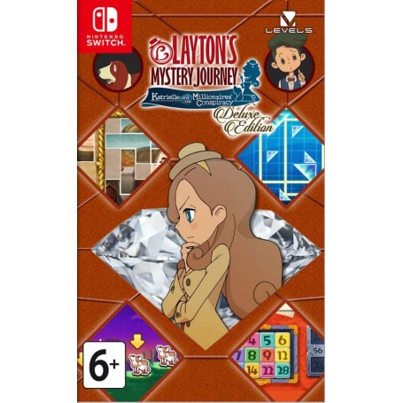 Layton's Mystery Journey: Katrielle and the Millionaires' Conspiracy - Deluxe Edition (Switch)