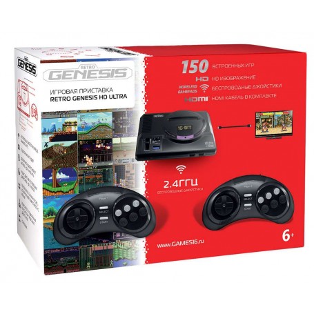 Sega Retro Genesis HD Ultra + 150 игр