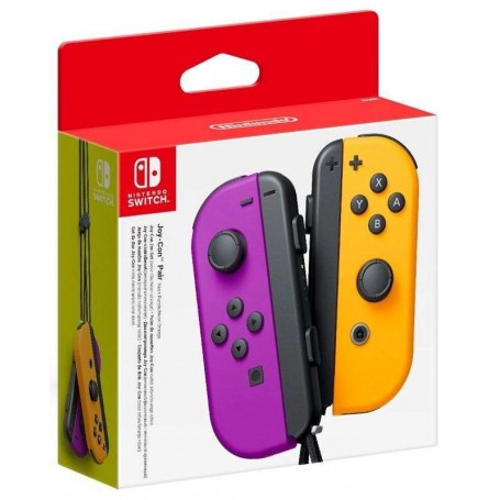 Набор 2 Контроллера Joy-Con (фиолетовый/оранжевый)