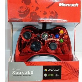 Проводной геймпад Xbox 360 Chrome (точная копия)