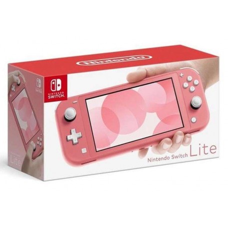 Nintendo Switch Lite (кораллово-розовый)