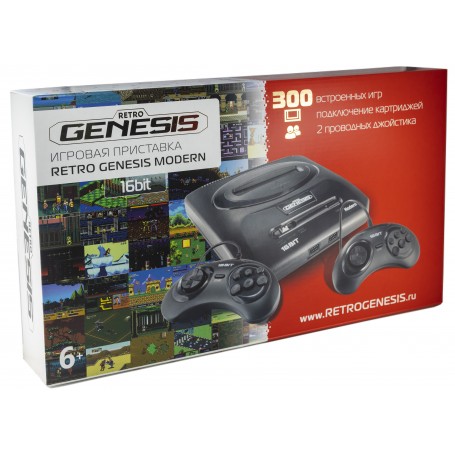 Sega Retro Genesis Modern + 300 игр