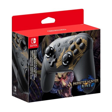 Геймпад Nintendo Switch Pro Monster Hunter Rise (Копия)