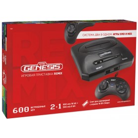 Retro Genesis Remix + 600 игр