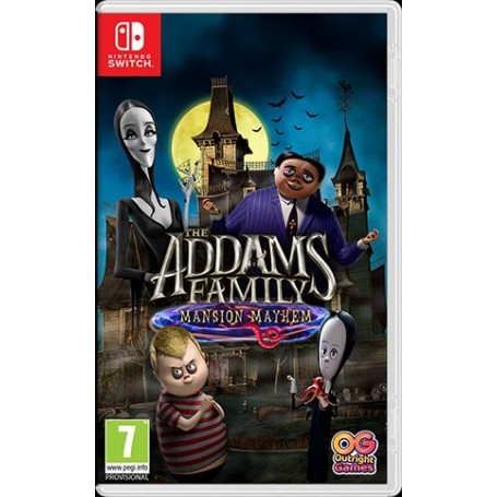 Семейка Аддамс: Переполох в особняке (Nintendo Switch)