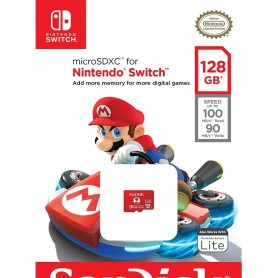 Карта памяти SanDisk For Nintendo Switch microSDXC 128GB