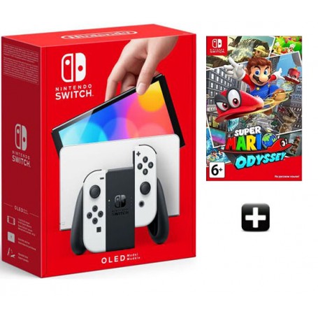 Nintendo Switch OLED + Super Mario Odyssey