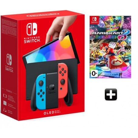 Nintendo Switch OLED + Mario Kart 8 Deluxe