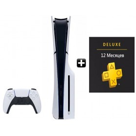 Sony PS5 Slim + Подписка Deluxe 12 месяцев
