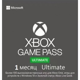 Xbox Game Pass Ultimate 1 месяц