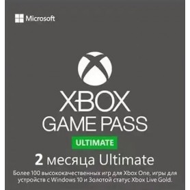Xbox Game Pass Ultimate 2 месяца*