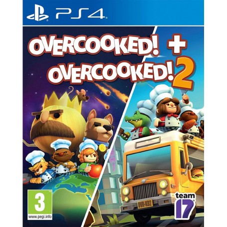 Overcooked! + Overcooked 2! (PS4)