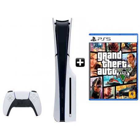 Sony PS5 Slim + GTA 5 (диск)