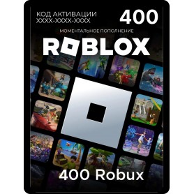 Roblox Карта оплаты 400 Robux